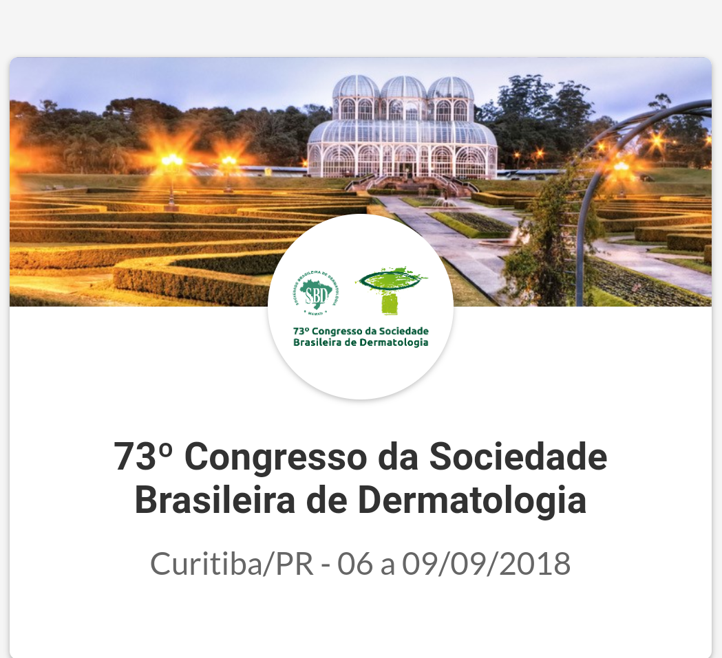 73º Congresso da Sociedade Brasileira de Dermatologia Dra. Carla Botasso